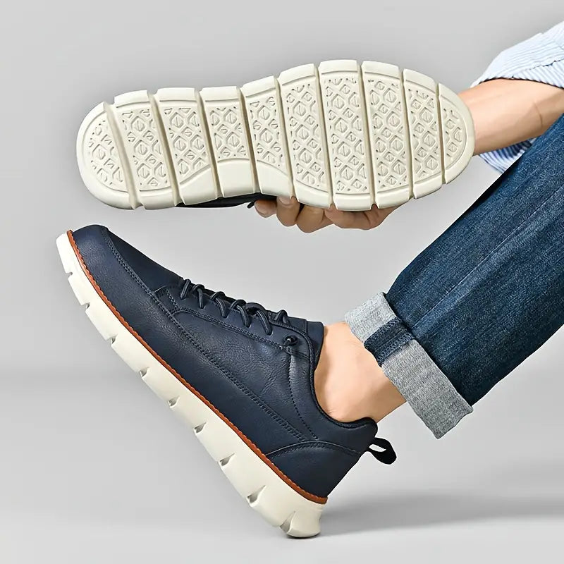 BRAIN™ | Men's Cushioned Leather Walking