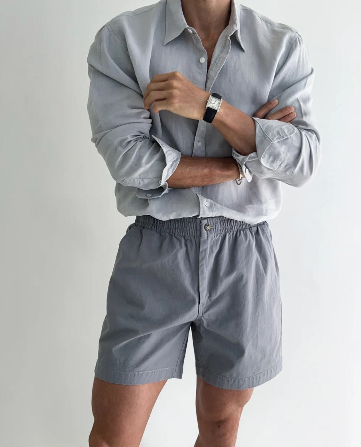 BRIAN™ | Men's Santorini Linen Shirt