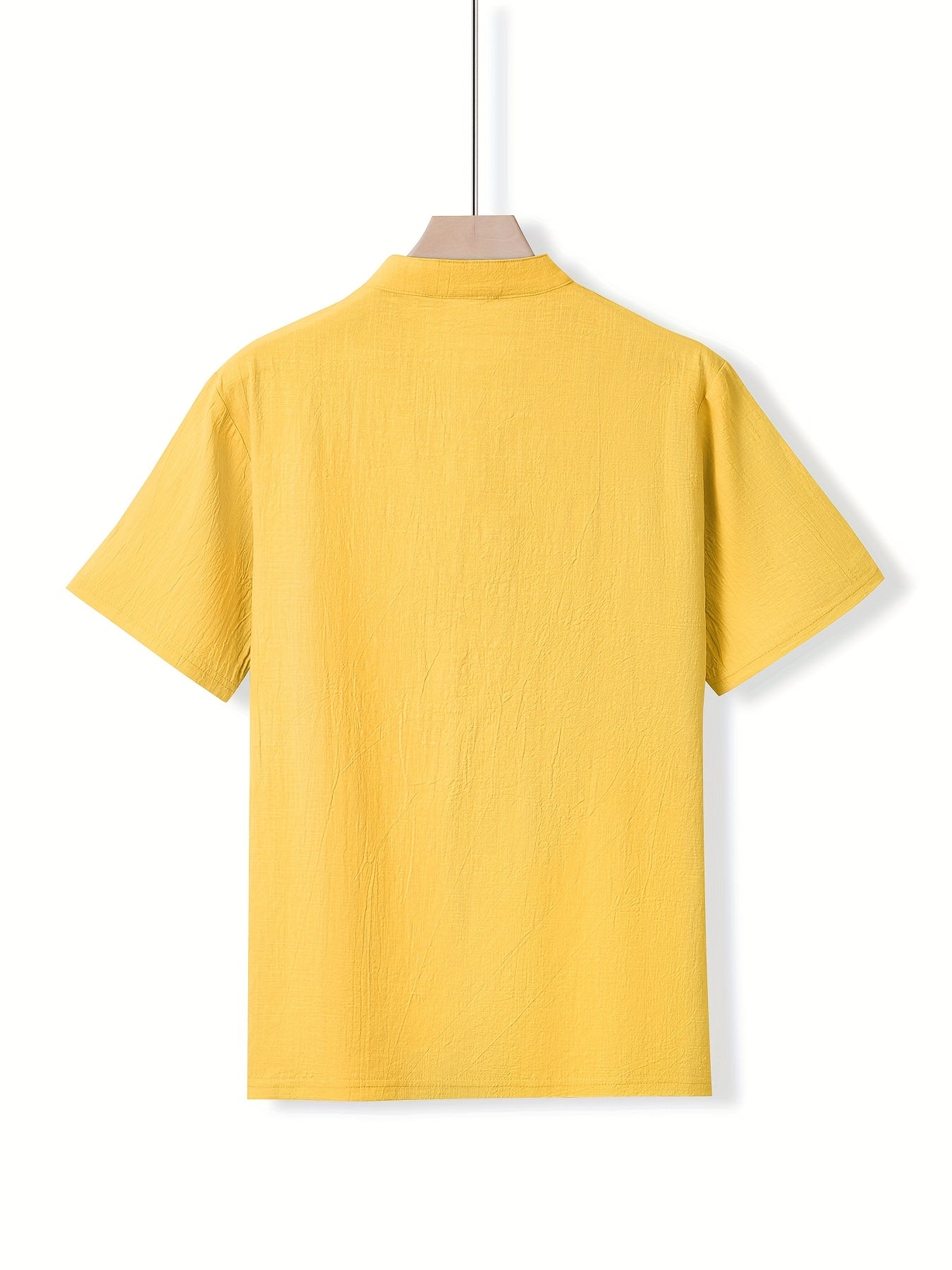 BRAIN™ | Men's Linen Henley Shirt