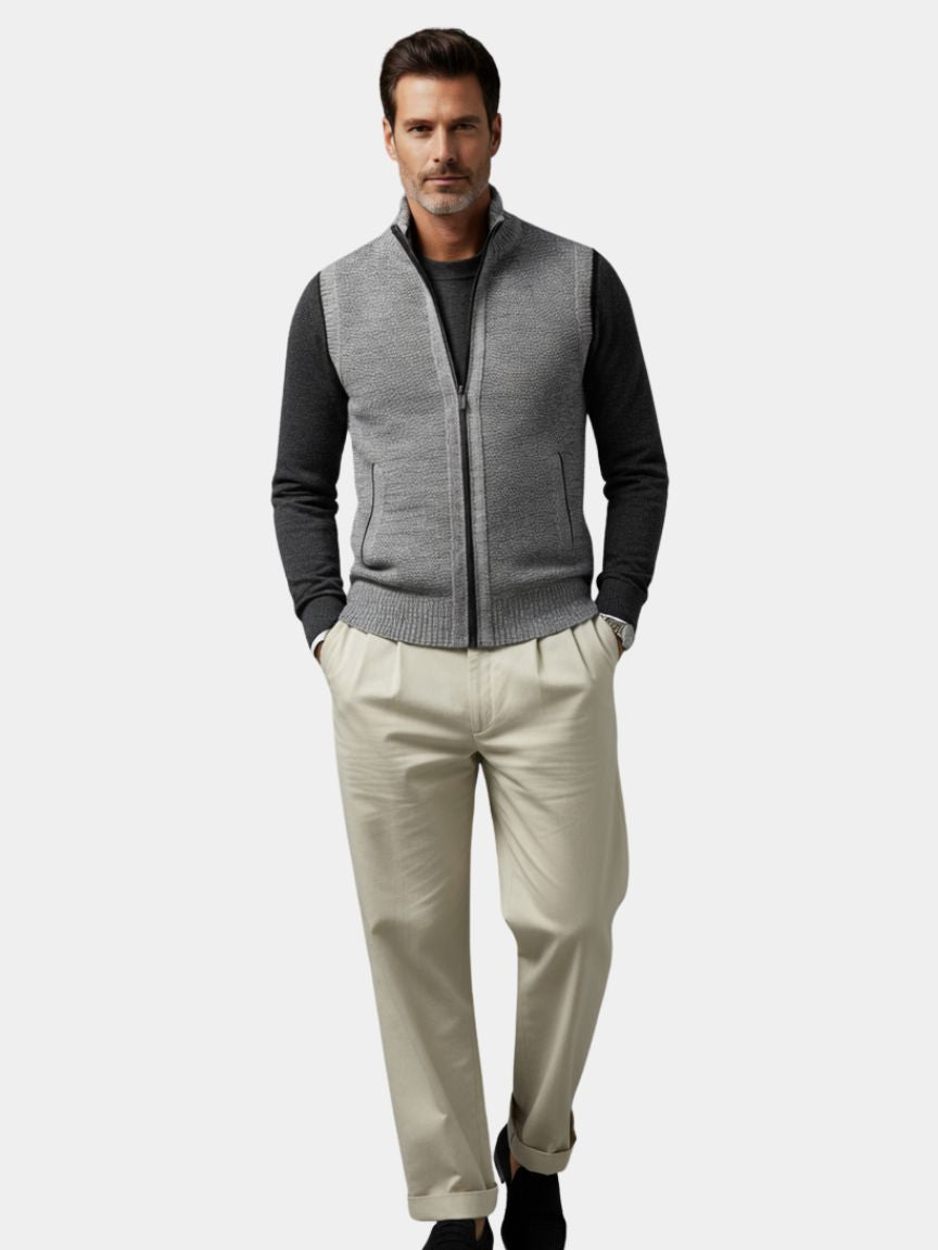 BRAIN™ | FULL-ZIP VEST FOR MEN