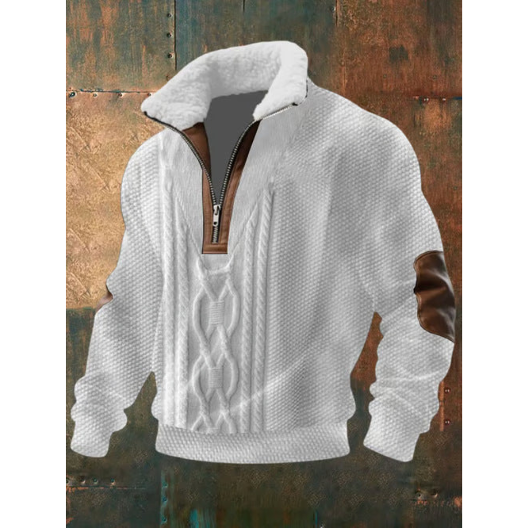 BRIAN™ | HIGH COLLAR SWEATER