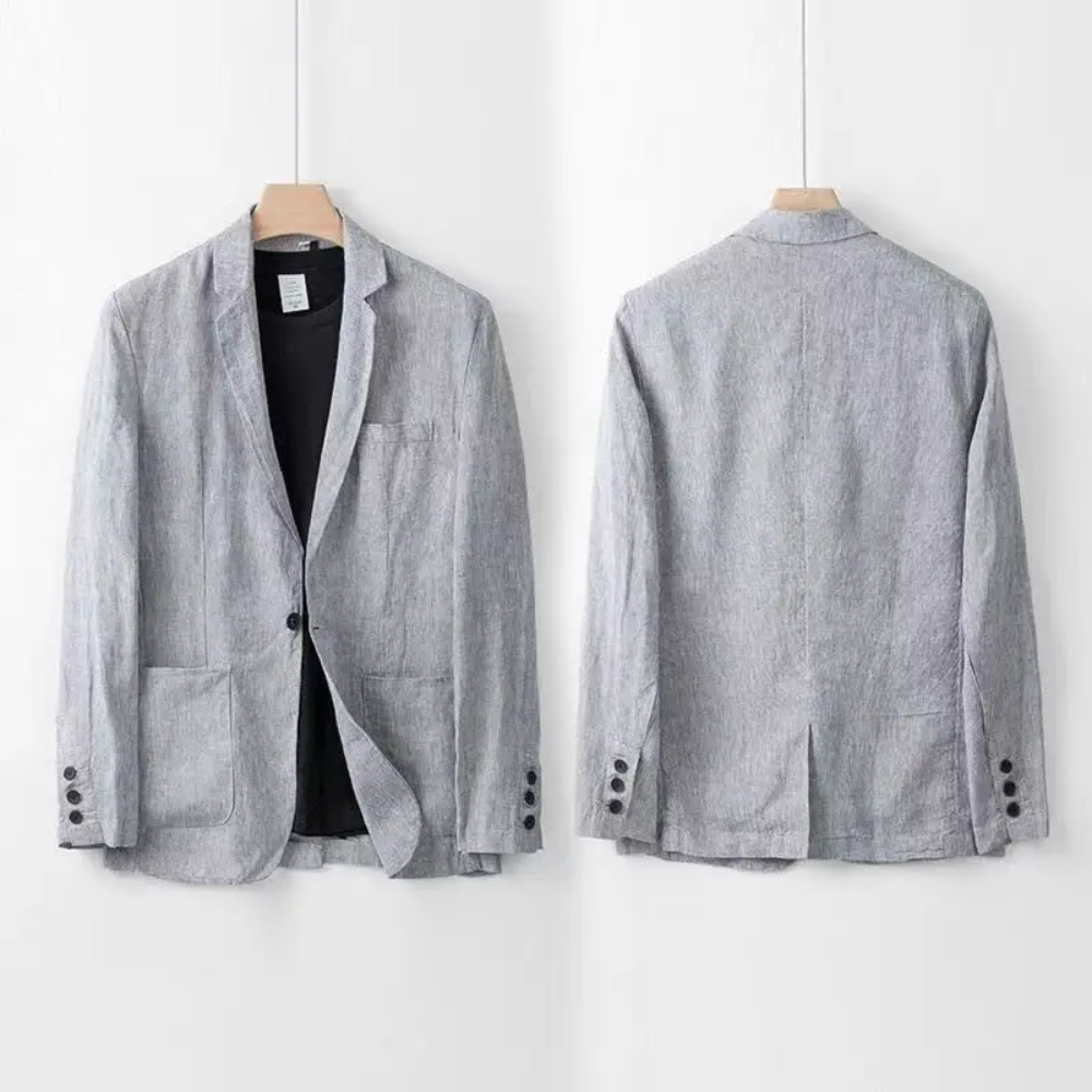 BRAIN™ | Men's Pure Linen Coord