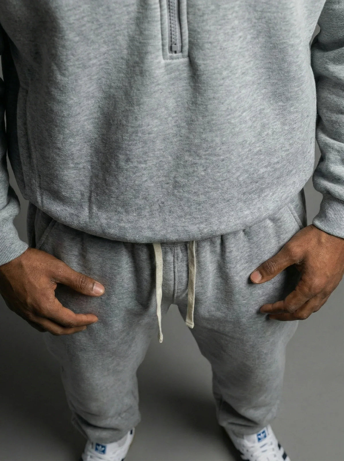 BRIAN™ | Quarter-Zip Relaxed Sweatsuit