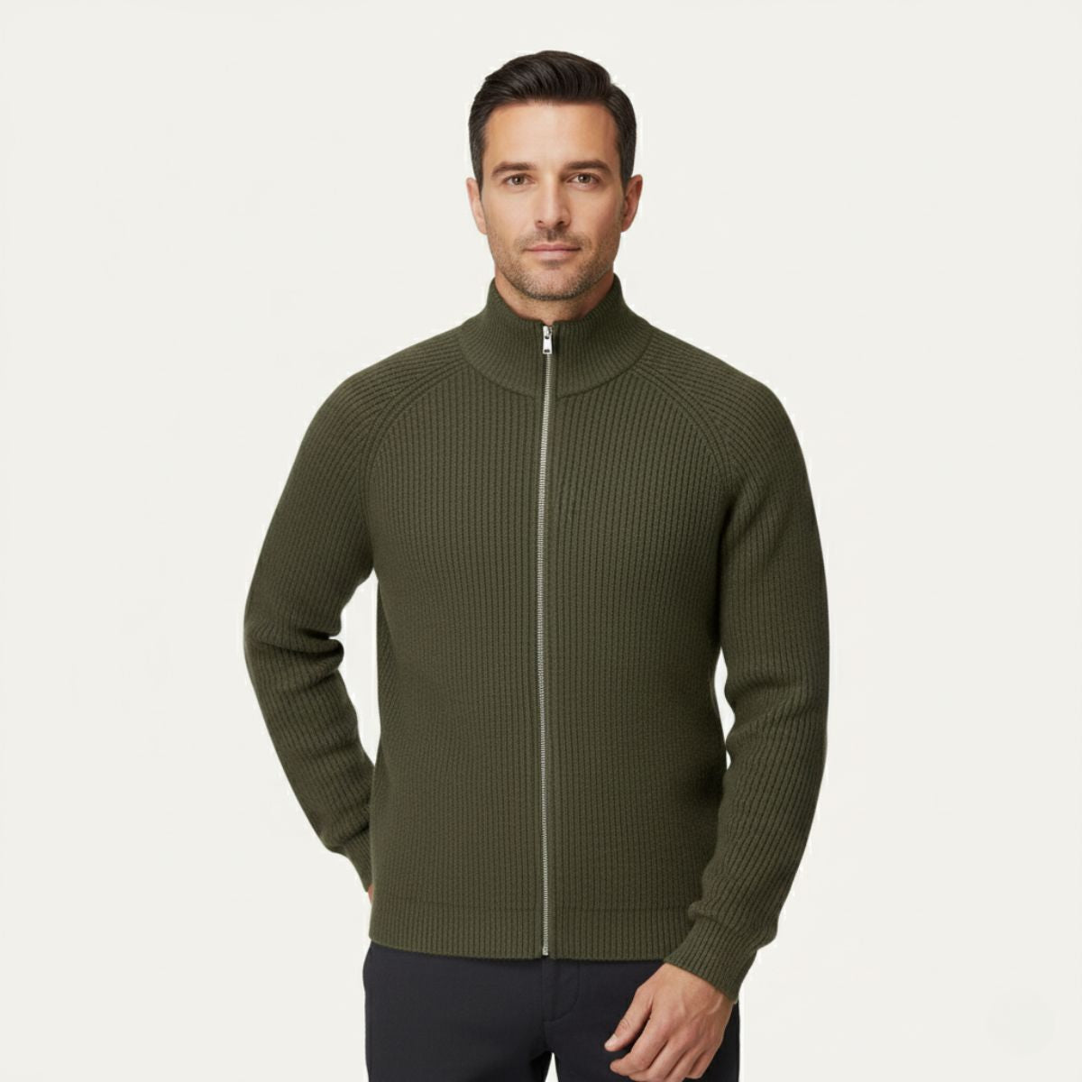 BRIAN™ | Zip Knit