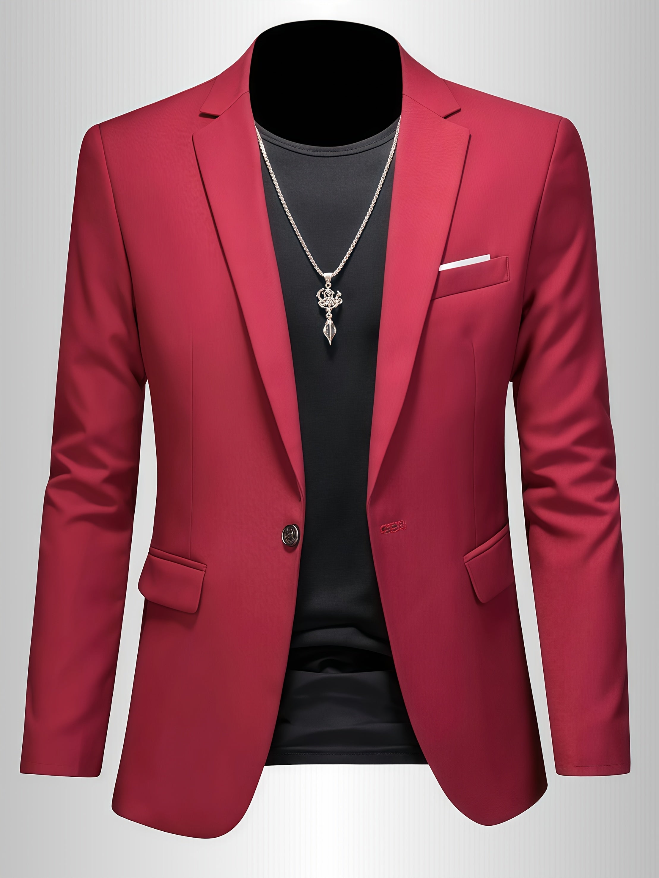 BRAIN™ | Men's Skinny-Fit Woven Blazer