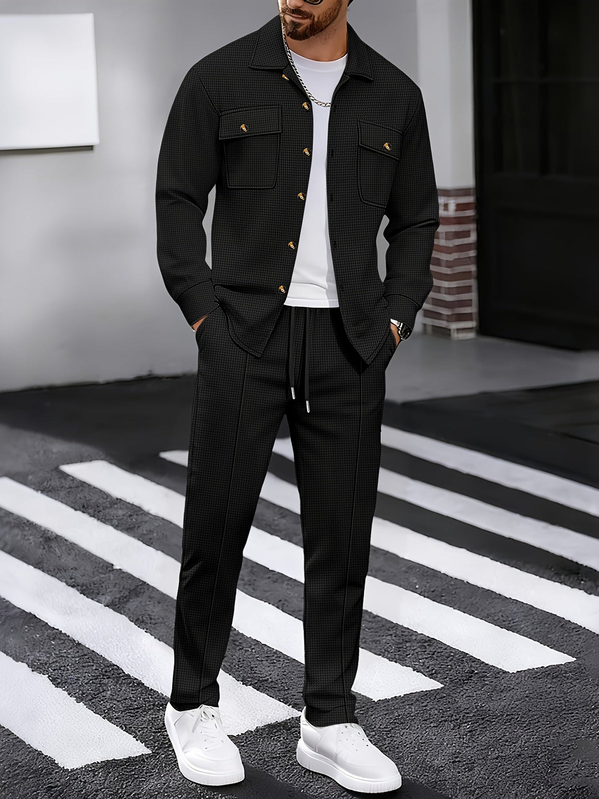 BRIAN™ | Refined Casual Two-Piece Set