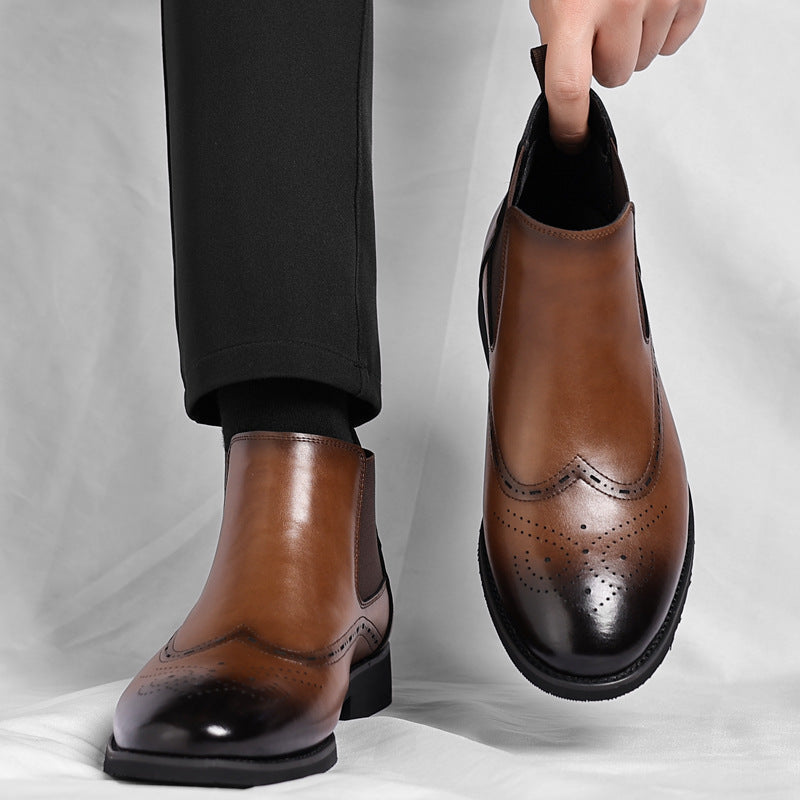 BRIAN™ | Vintage Ankle Boots — British Charm