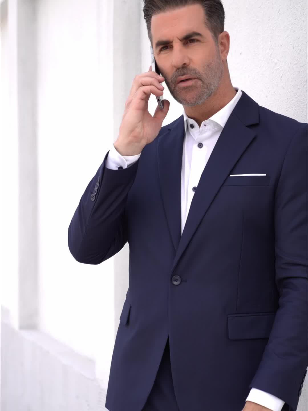 BRAIN™ | Men's Stretch Two-Button Suit