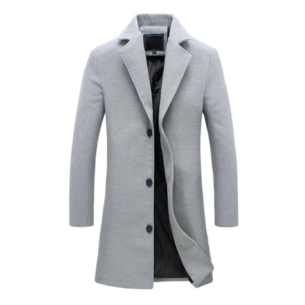 BRIAN™ | Wool Overcoat