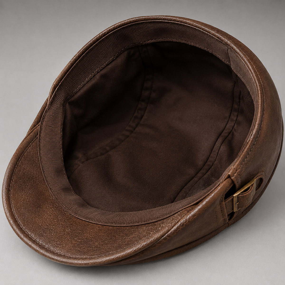 BRIAN™ | Hawthorne Leather Driving Cap