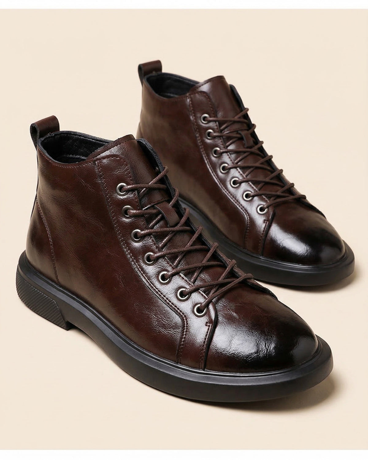 BRIAN™ | Alfonso Leather Boots