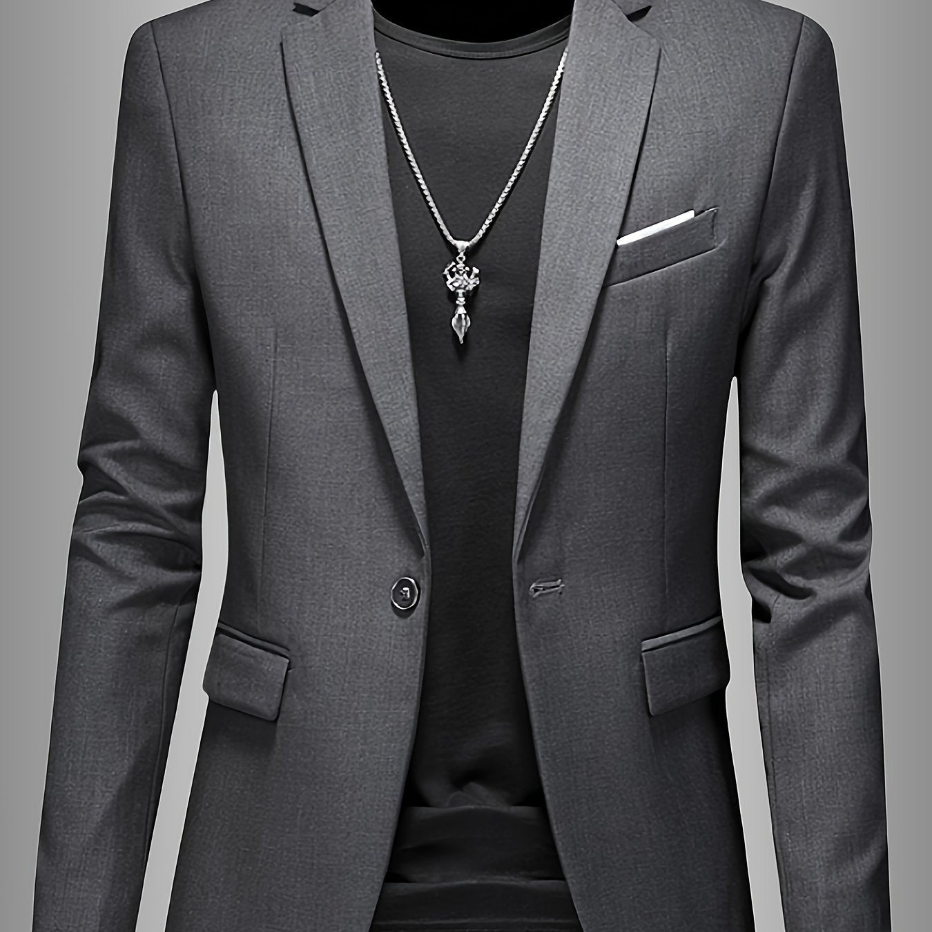 BRAIN™ | Men's Skinny-Fit Woven Blazer