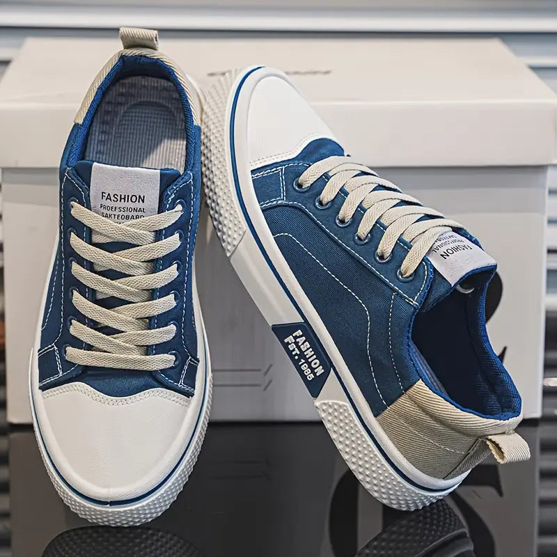 BRIAN™ | Canvas Low-Top Trainer