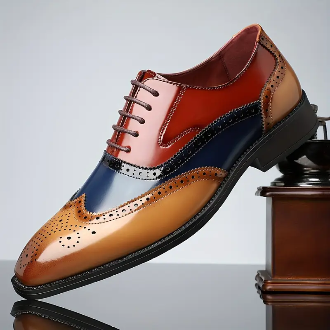 BRIAN™ | Men's Wingtip Brogue Oxford