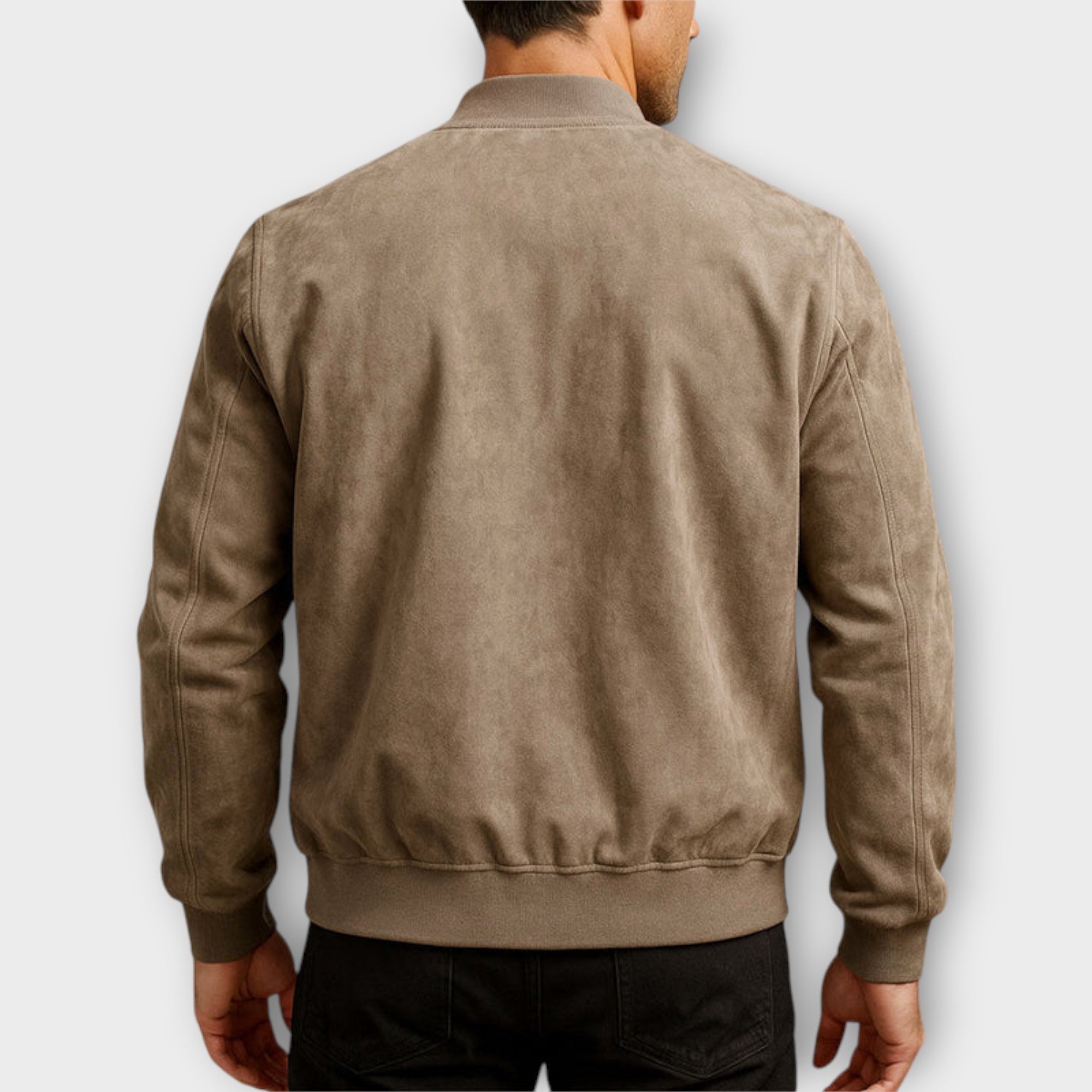 BRIAN™ | SUEDE BOMBER JACKET