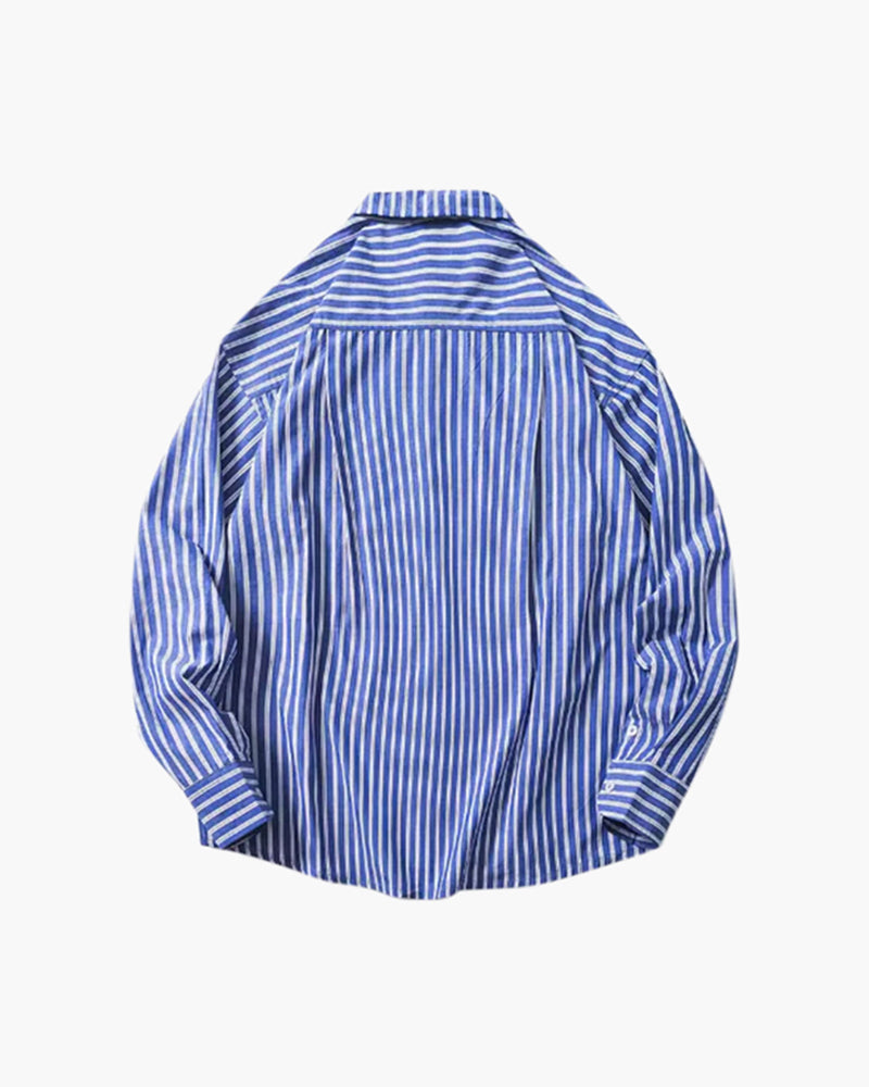 BRAIN™ | OVERSIZED STRIPED SHIRT