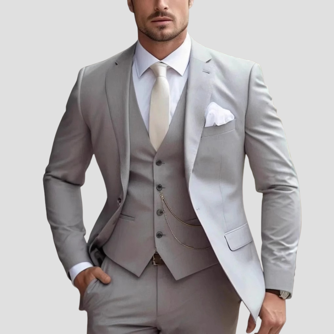 BRAIN™ | Men's Waistcoat & Blazer Suit