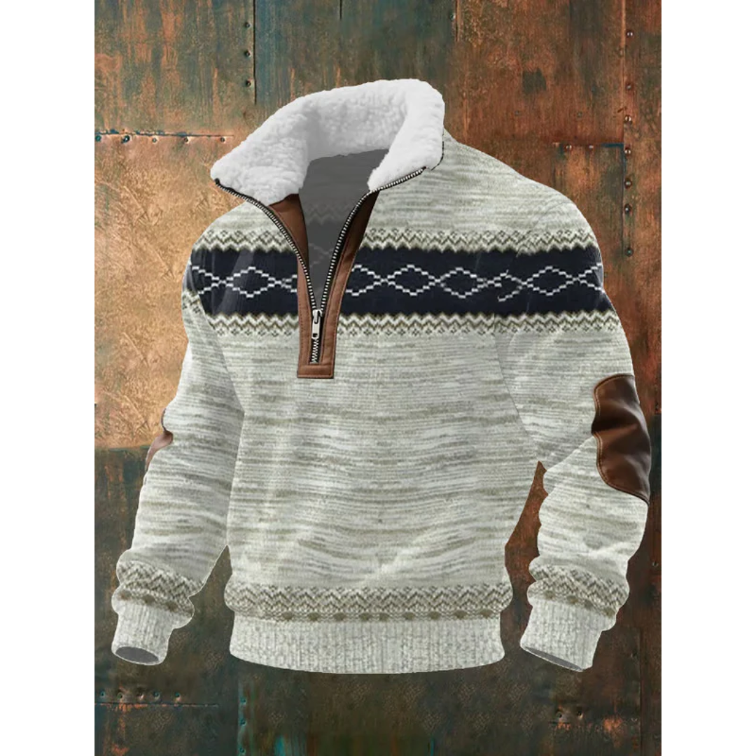 BRIAN™ | HIGH COLLAR SWEATER