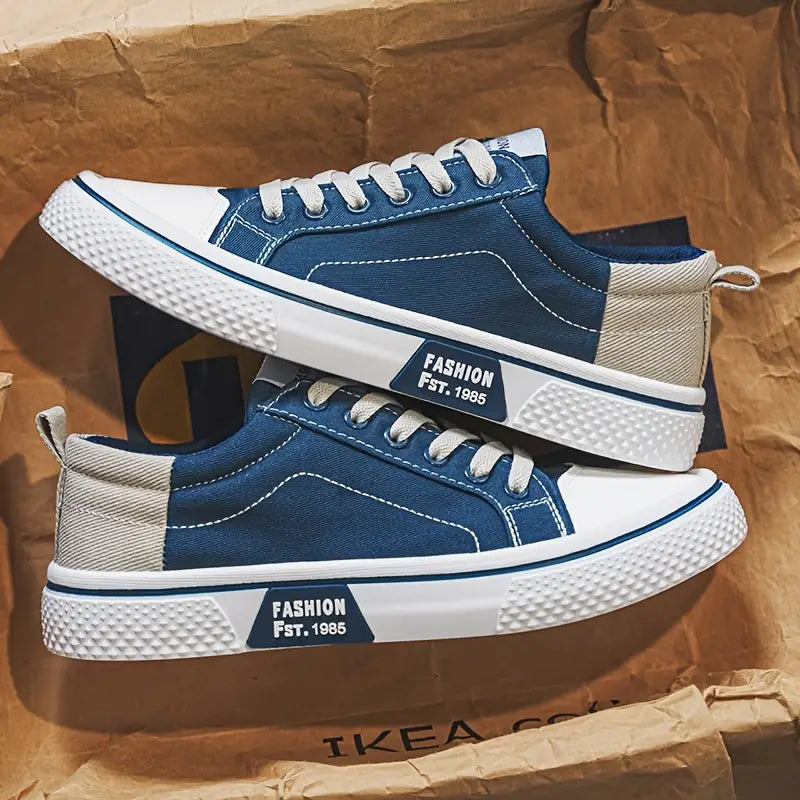 BRIAN™ | Canvas Low-Top Trainer