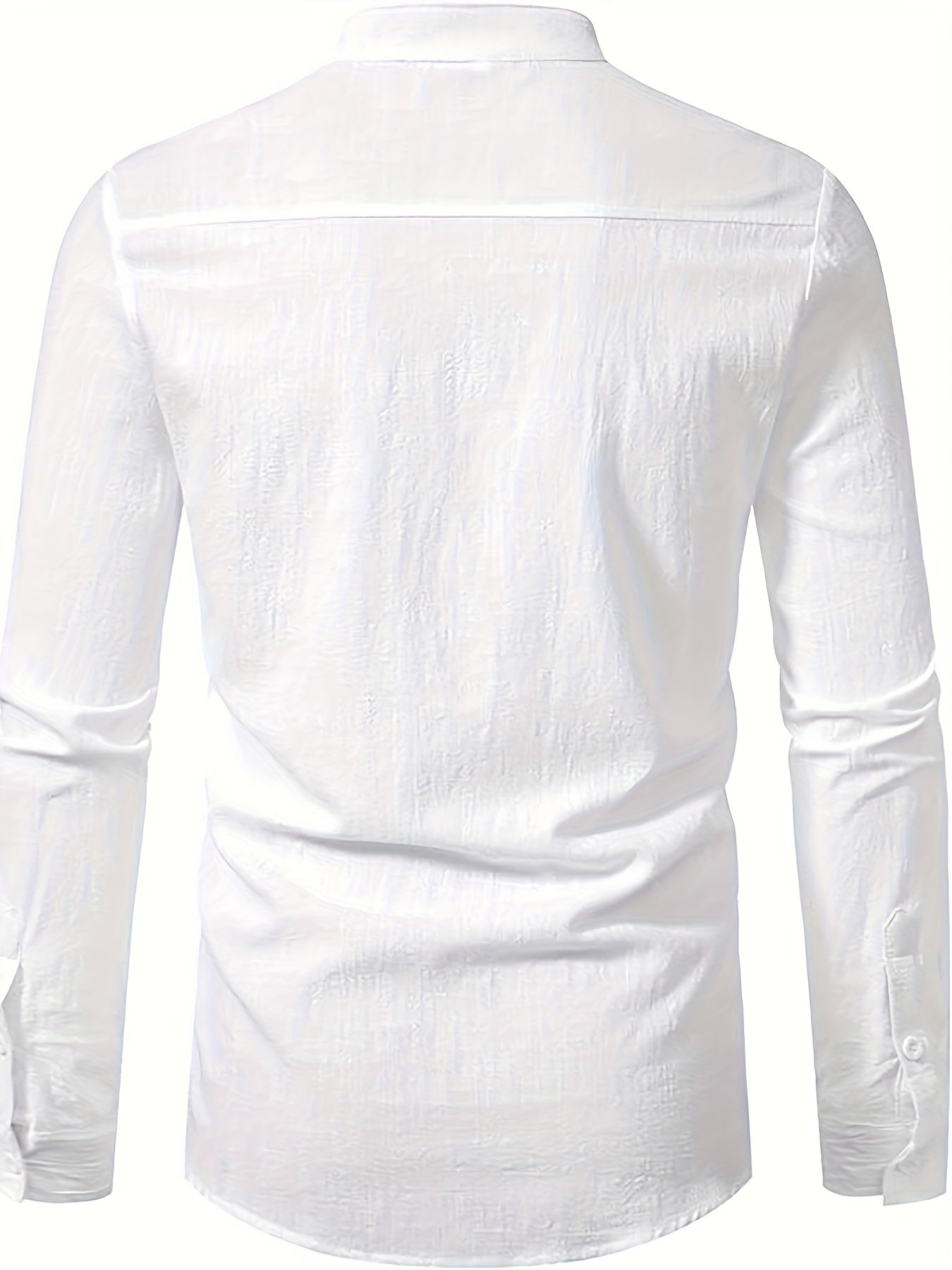 BRAIN™ | Men's Cotton-Linen Popover Shirt