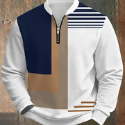 BRIAN™ | Modern Half-Zip Pullover