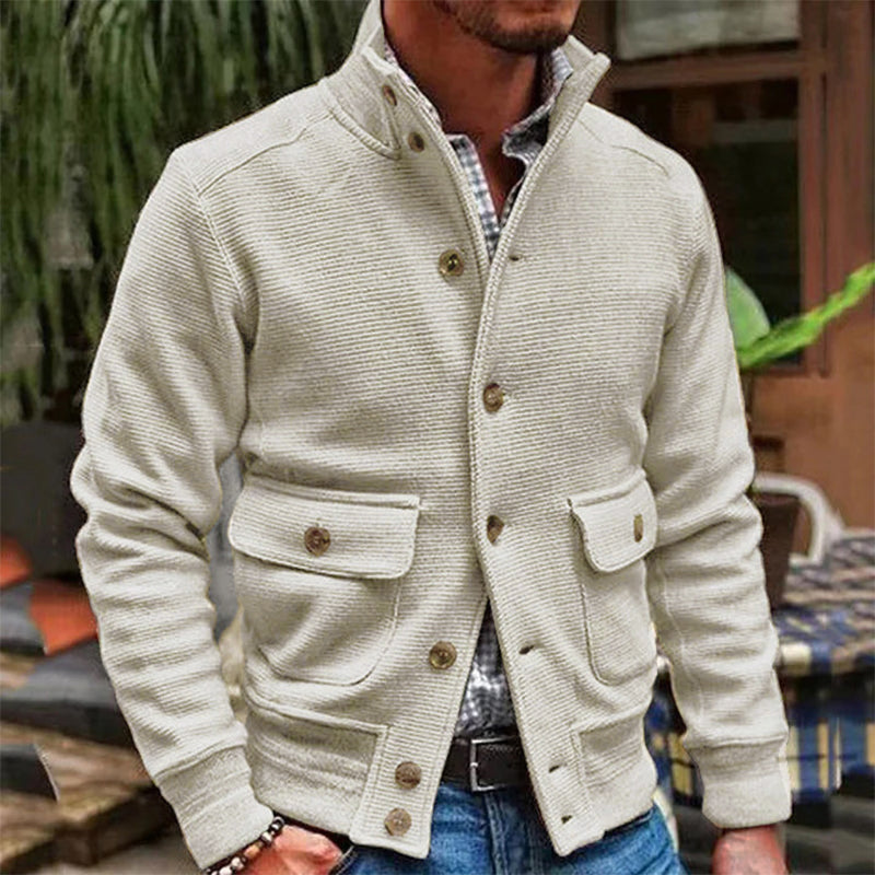BRIAN | HIGH COLLAR JACKET