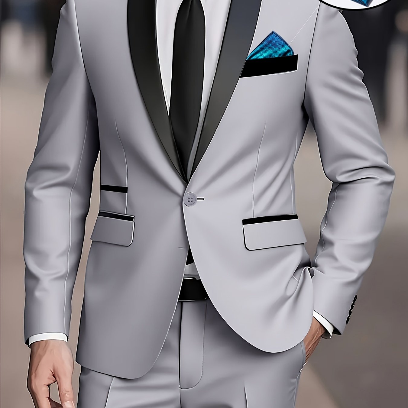 BRAIN™ | Men's Two-Piece Formal Suit Set