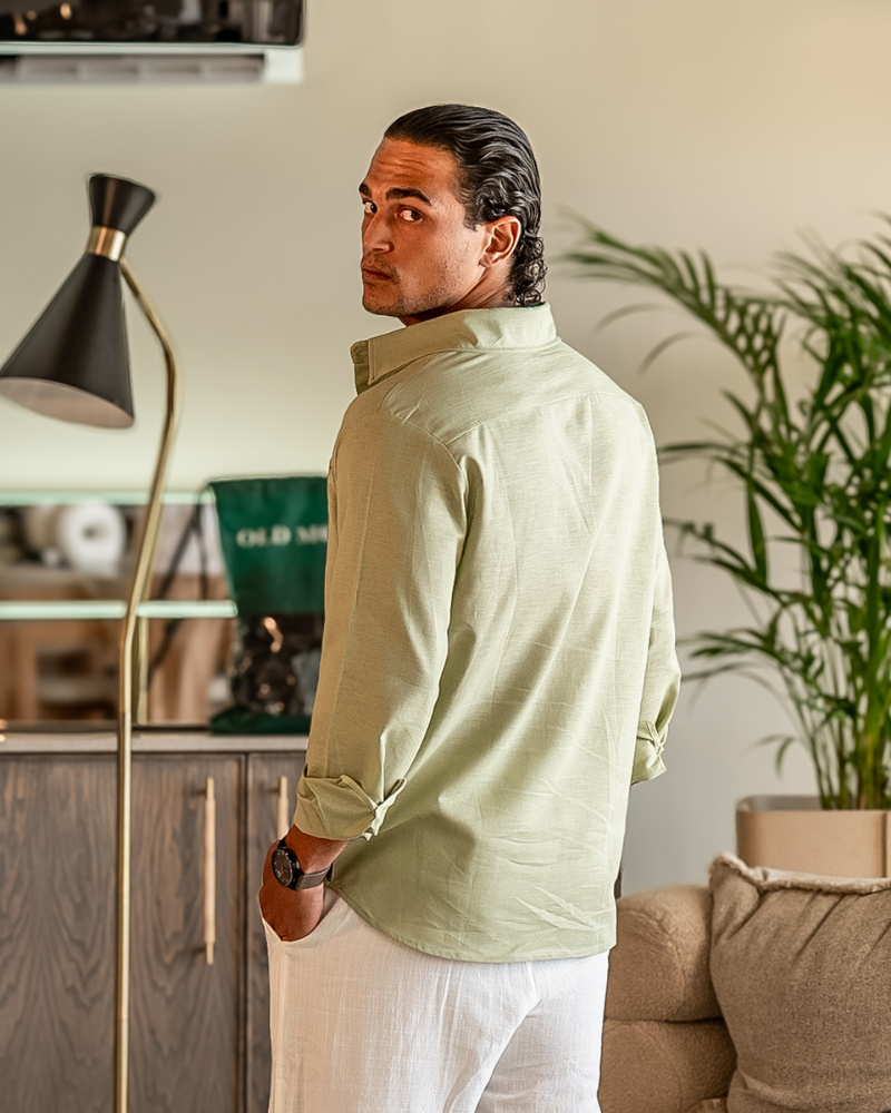 BRAIN™ | 100% LINEN SHIRT