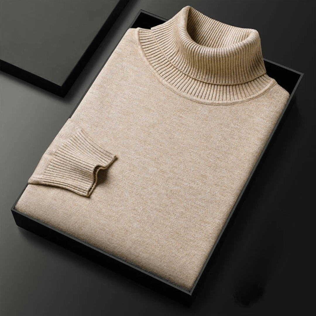 BRIAN™ | André Ferran Cashmere Turtleneck