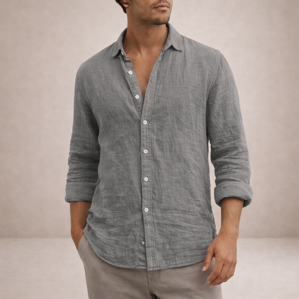 BRAIN™ | Open Collar Shirt