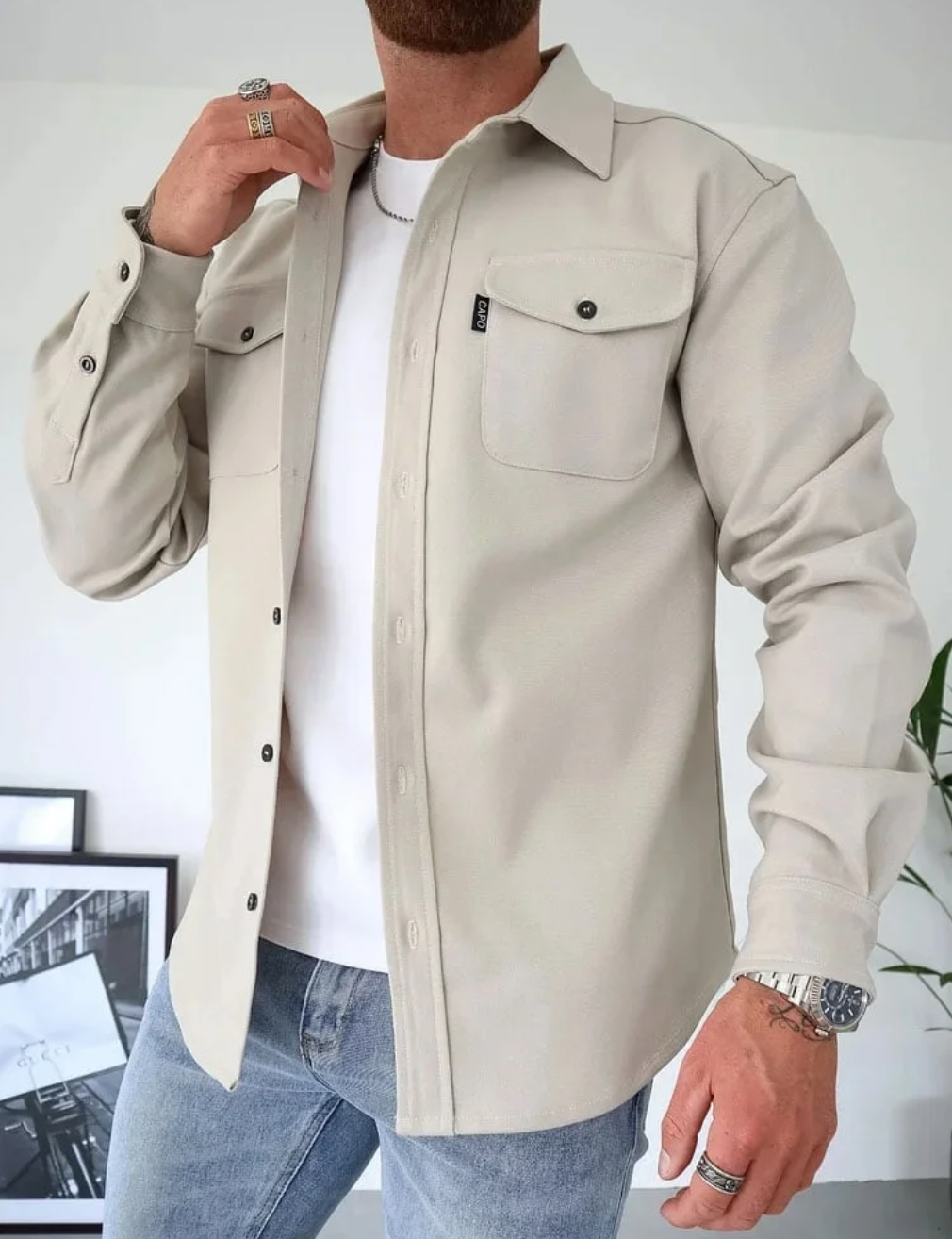 BRIAN™ | Shirt Jacket