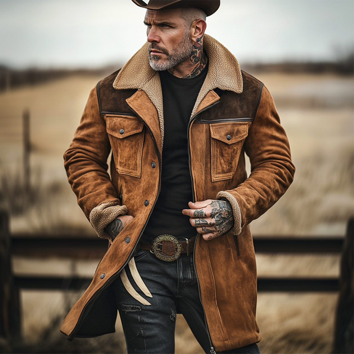 BRIAN™ | CLASSIC LONG COAT FOR MEN