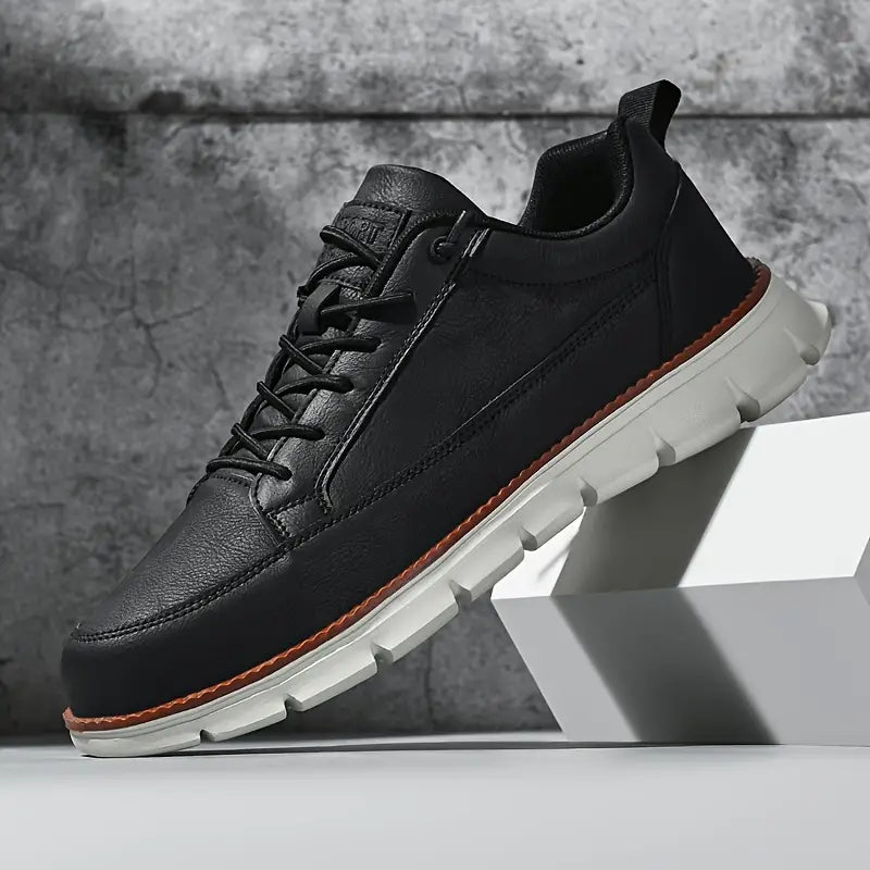 BRAIN™ | Men's Cushioned Leather Walking