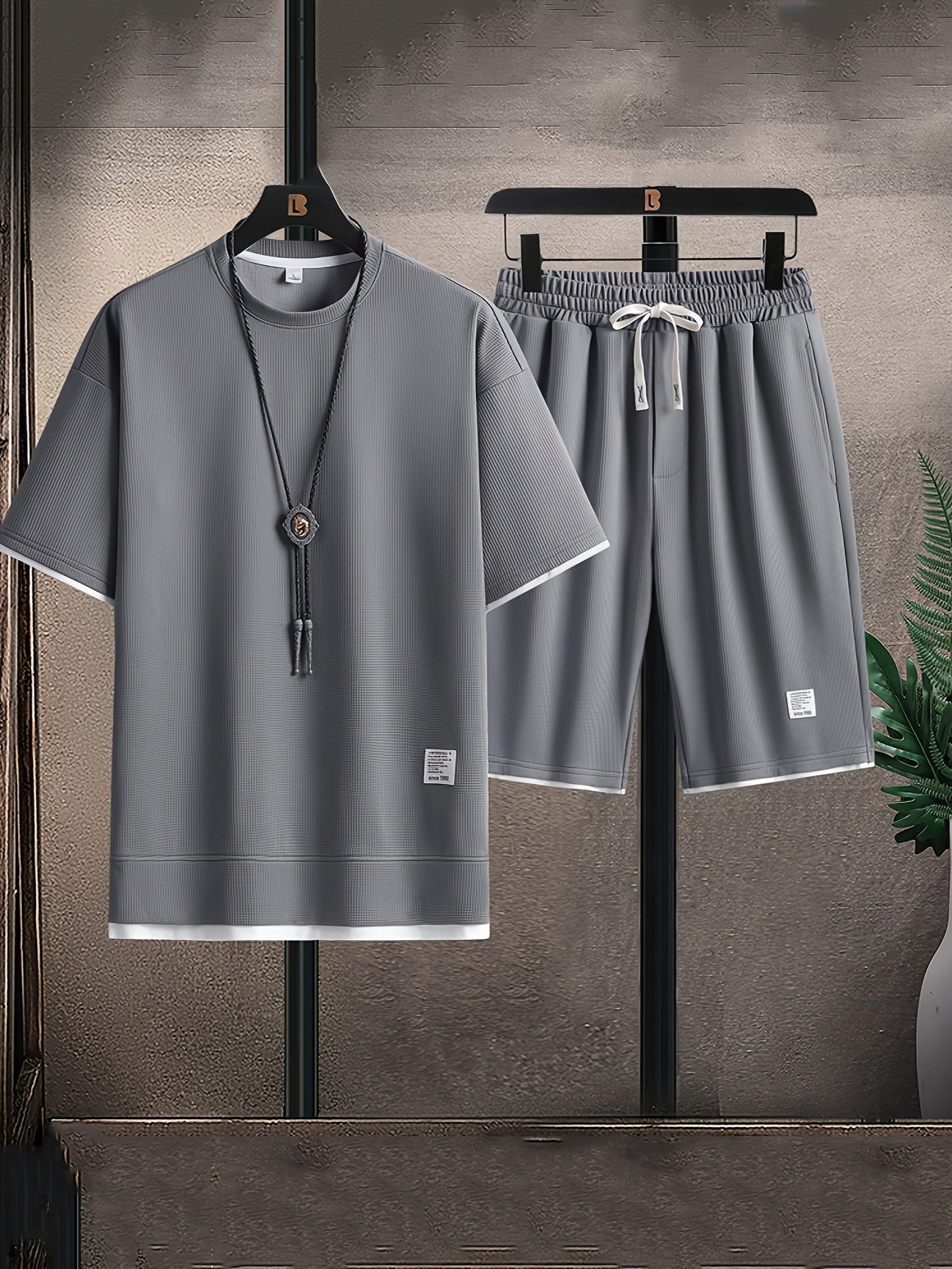 BRAIN™ | Men's Tee Shorts Set