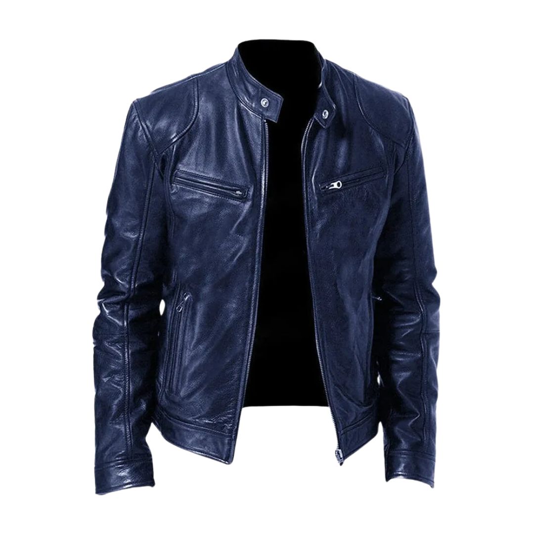 BRIAN™ | ROUSSEL PARIS Casual Leather Jacket