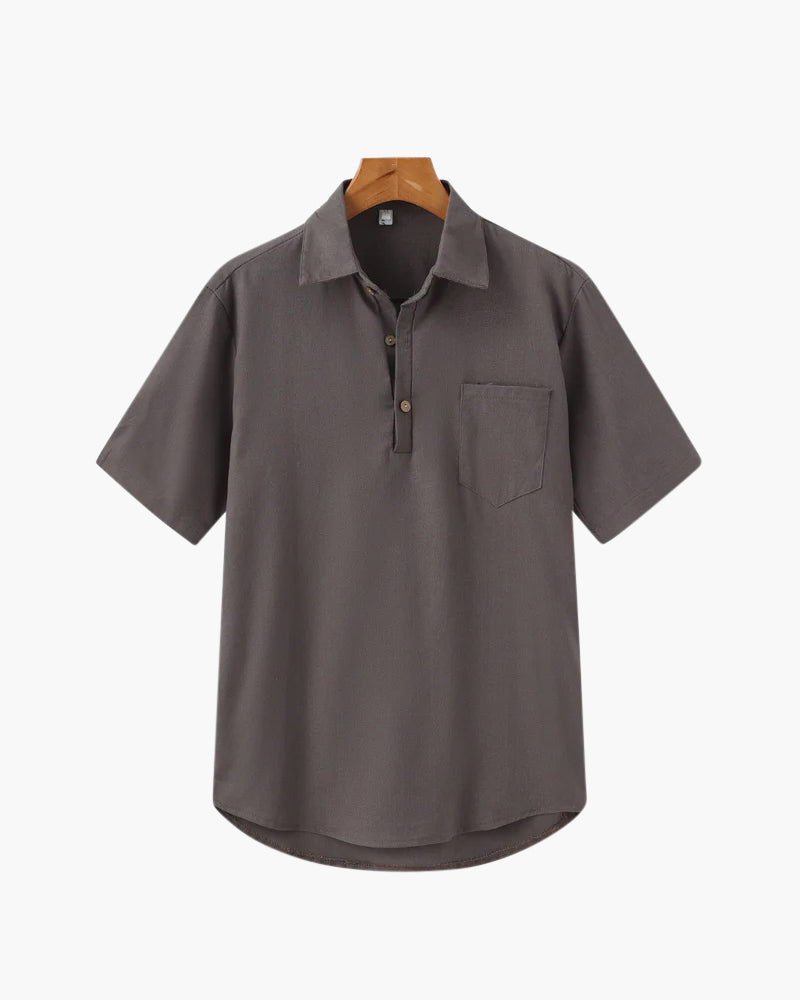 BRAIN™ | Linen polo