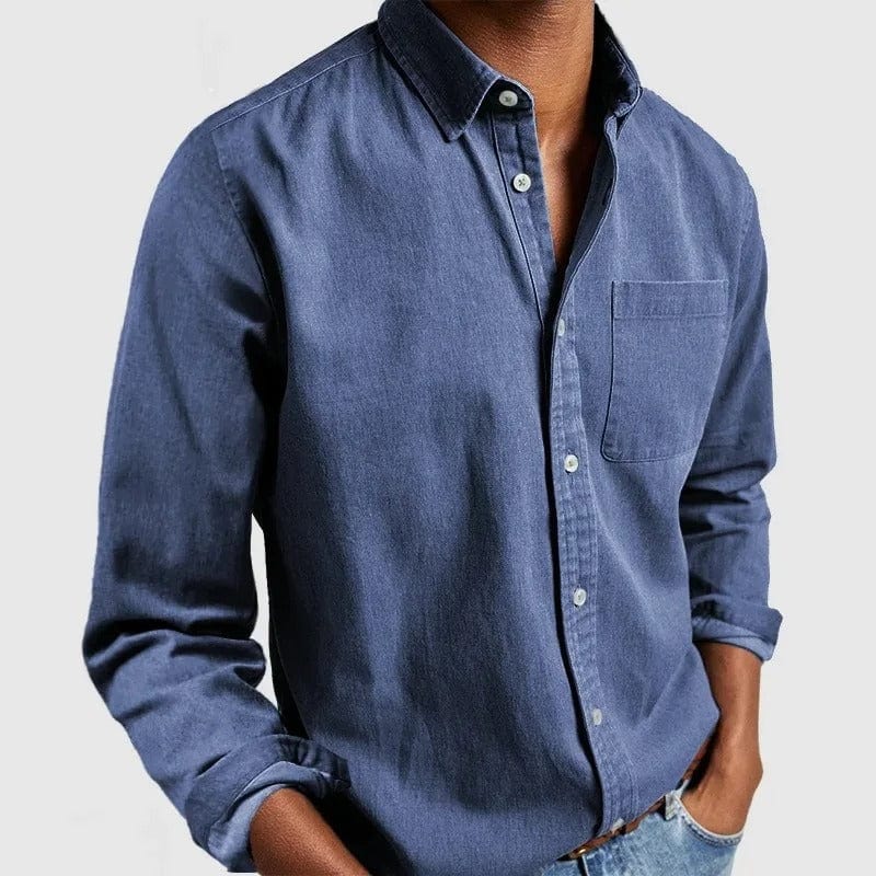 BRAIN™ | Button-Up Polo-Collar Shirt