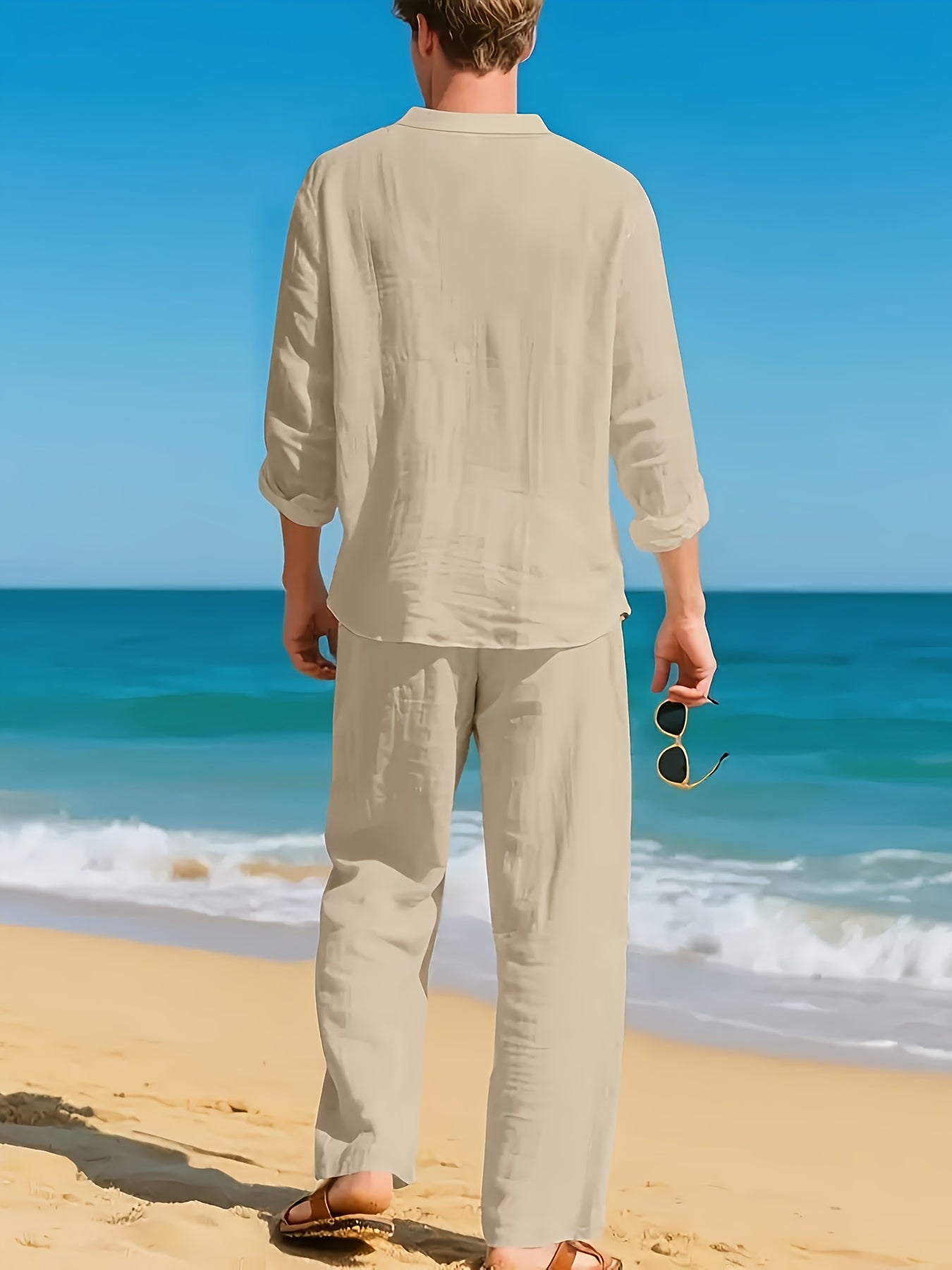 BRAIN™ | Men's Coords Woven Linen