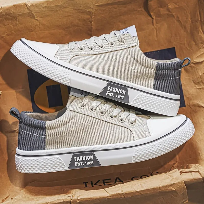 BRIAN™ | Canvas Low-Top Trainer