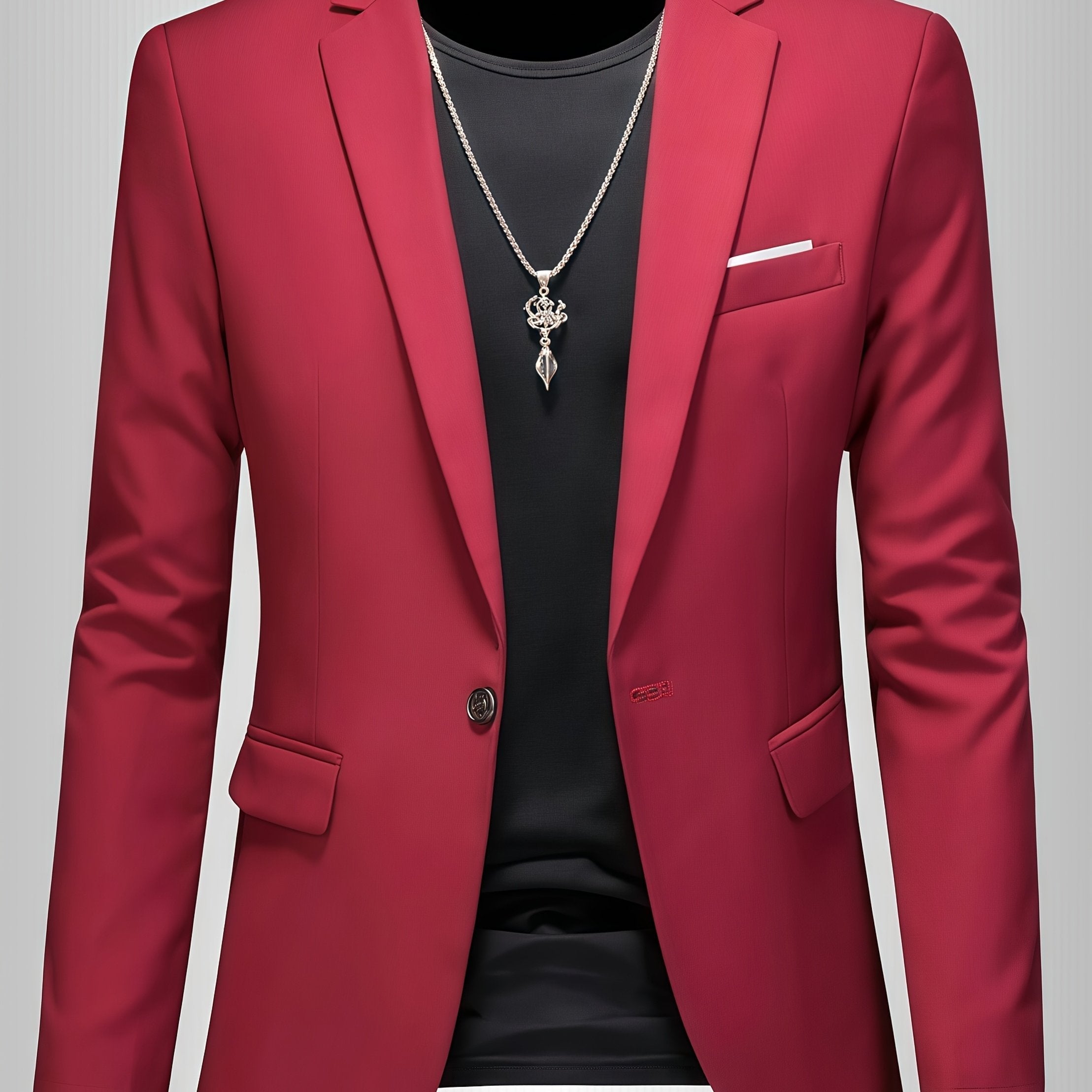 BRAIN™ | Men's Skinny-Fit Woven Blazer