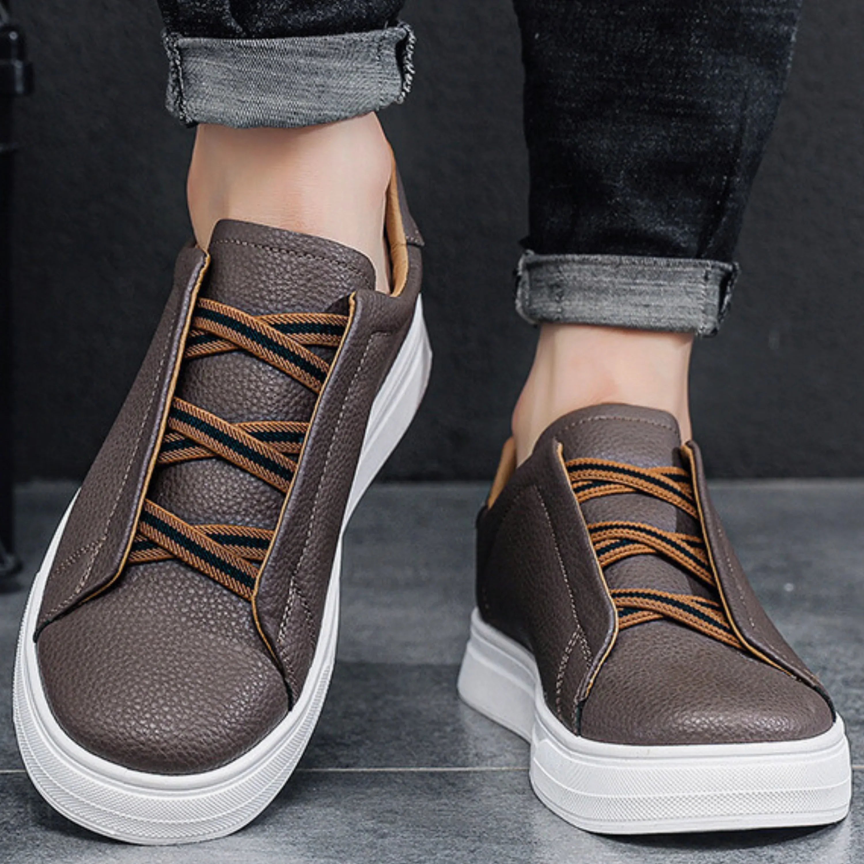 BRAIN™ | Men's Slip-On Court Shoes