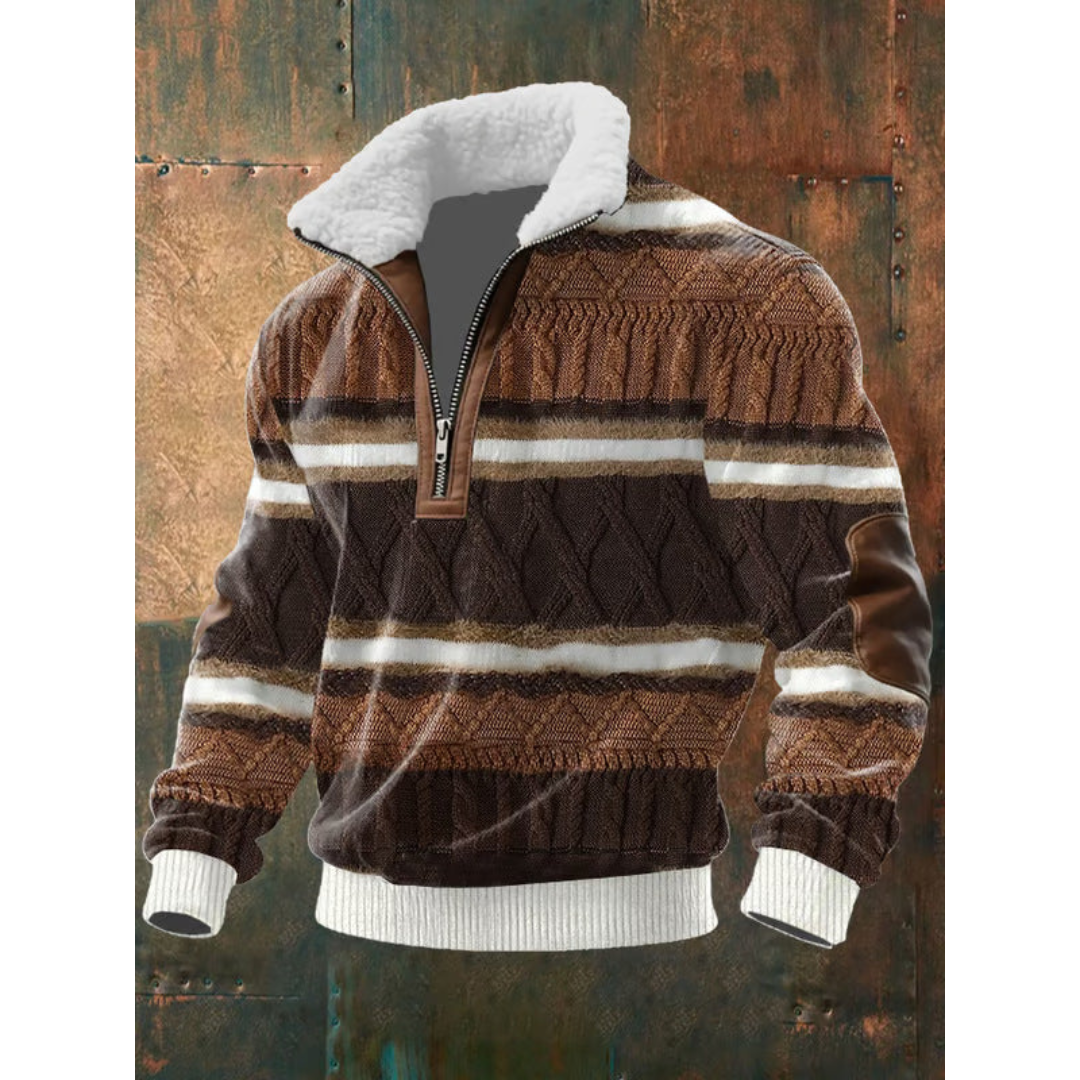 BRIAN™ | HIGH COLLAR SWEATER