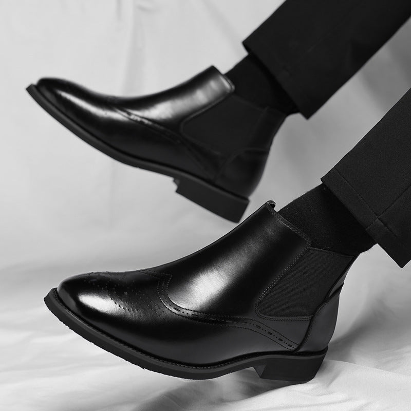 BRIAN™ | Vintage Ankle Boots — British Charm