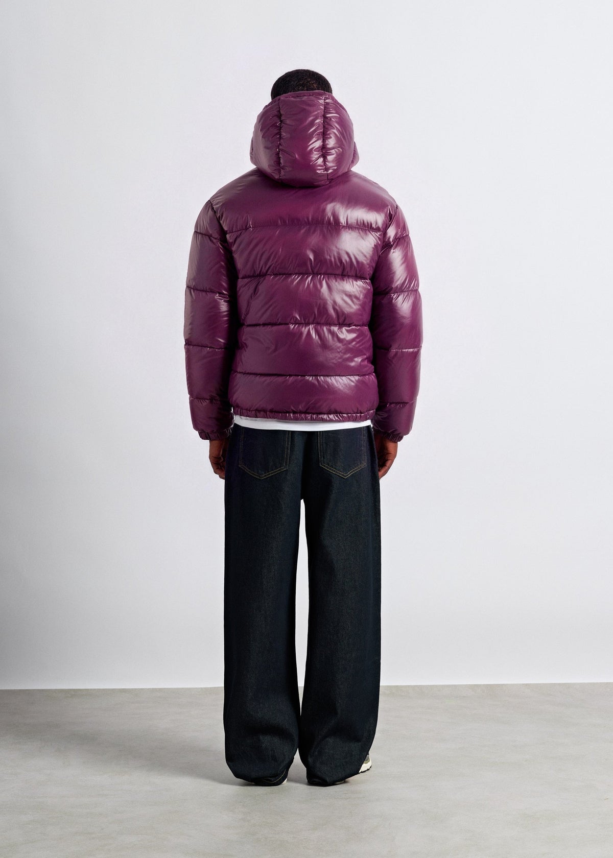 BRIAN™ | Glossy Puffer Jacket