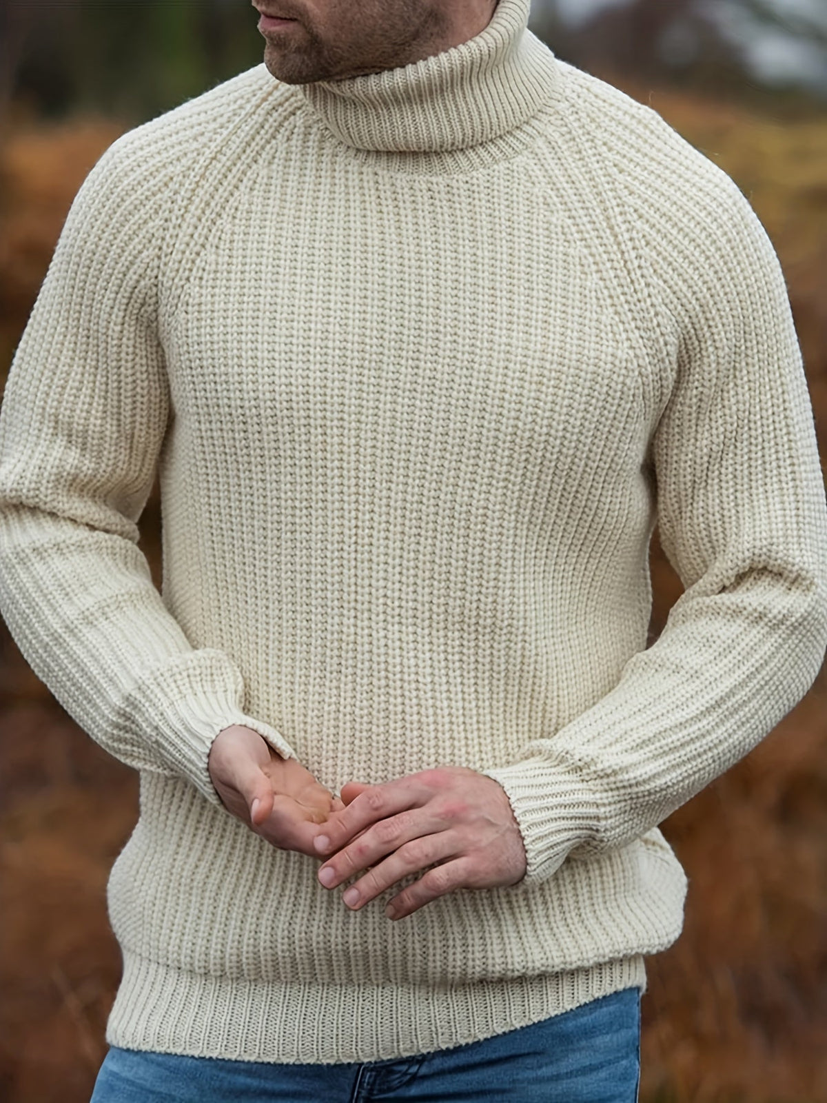 BRIAN™ | Alexander Warm Knitted Turtleneck Sweater for Winter