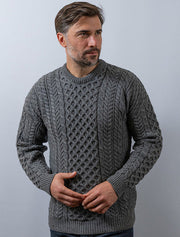 BRIAN™ | Merino Aran Sweater