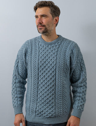 BRIAN™ | Merino Aran Sweater