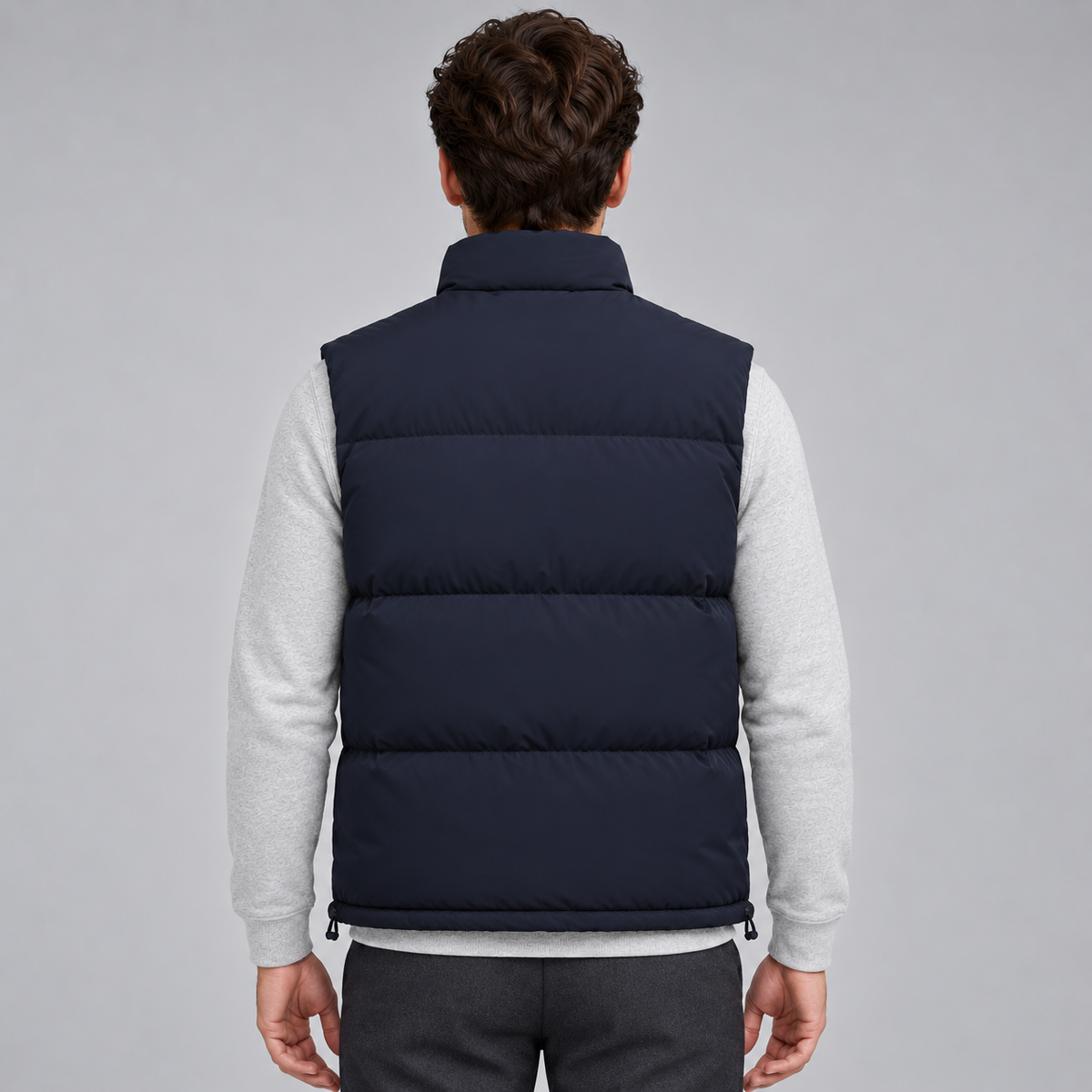 BRIAN™ | Montarello Men's Lightweight Quilted Zip-Front Vest