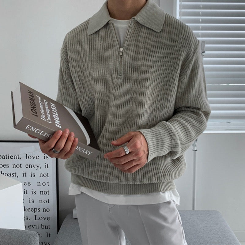 BRIAN™ | Rason Zipped Sweater