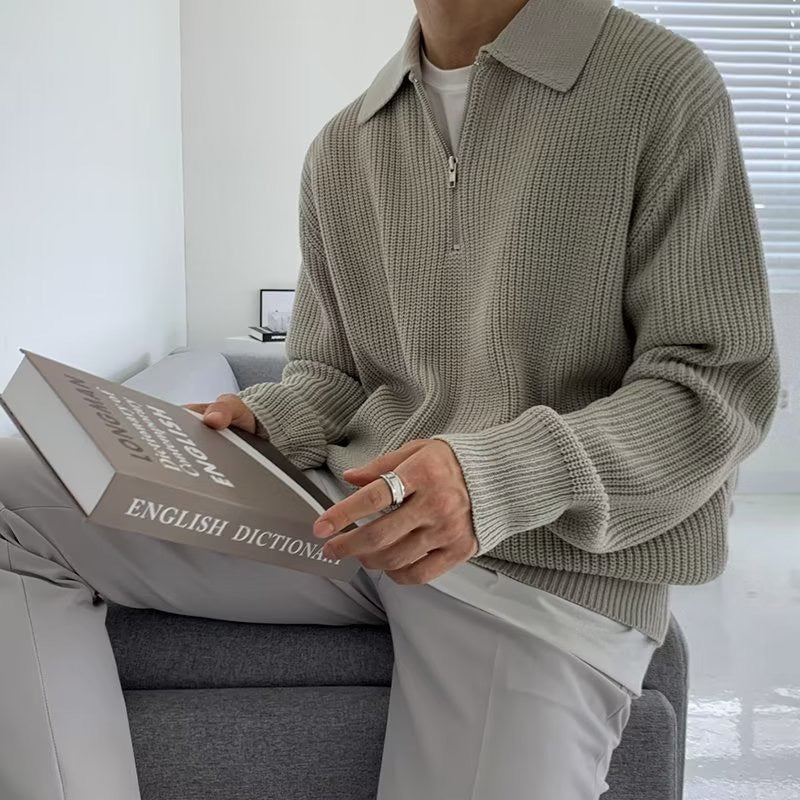 BRIAN™ | Rason Zipped Sweater